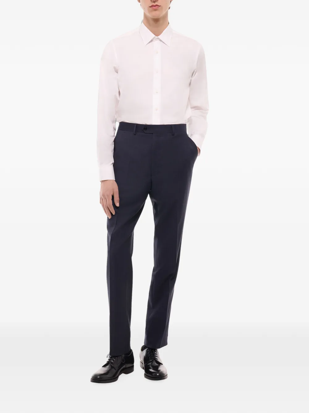 FURSAC Geruite pantalon Blauw