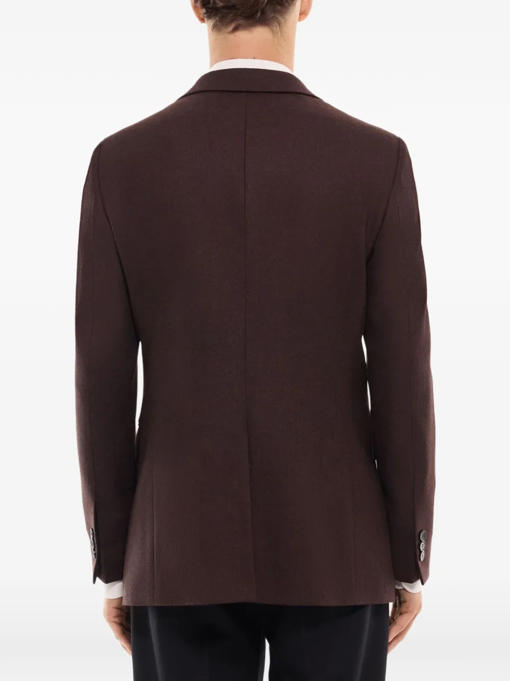 FURSAC Blazer van scheerwol Bruin