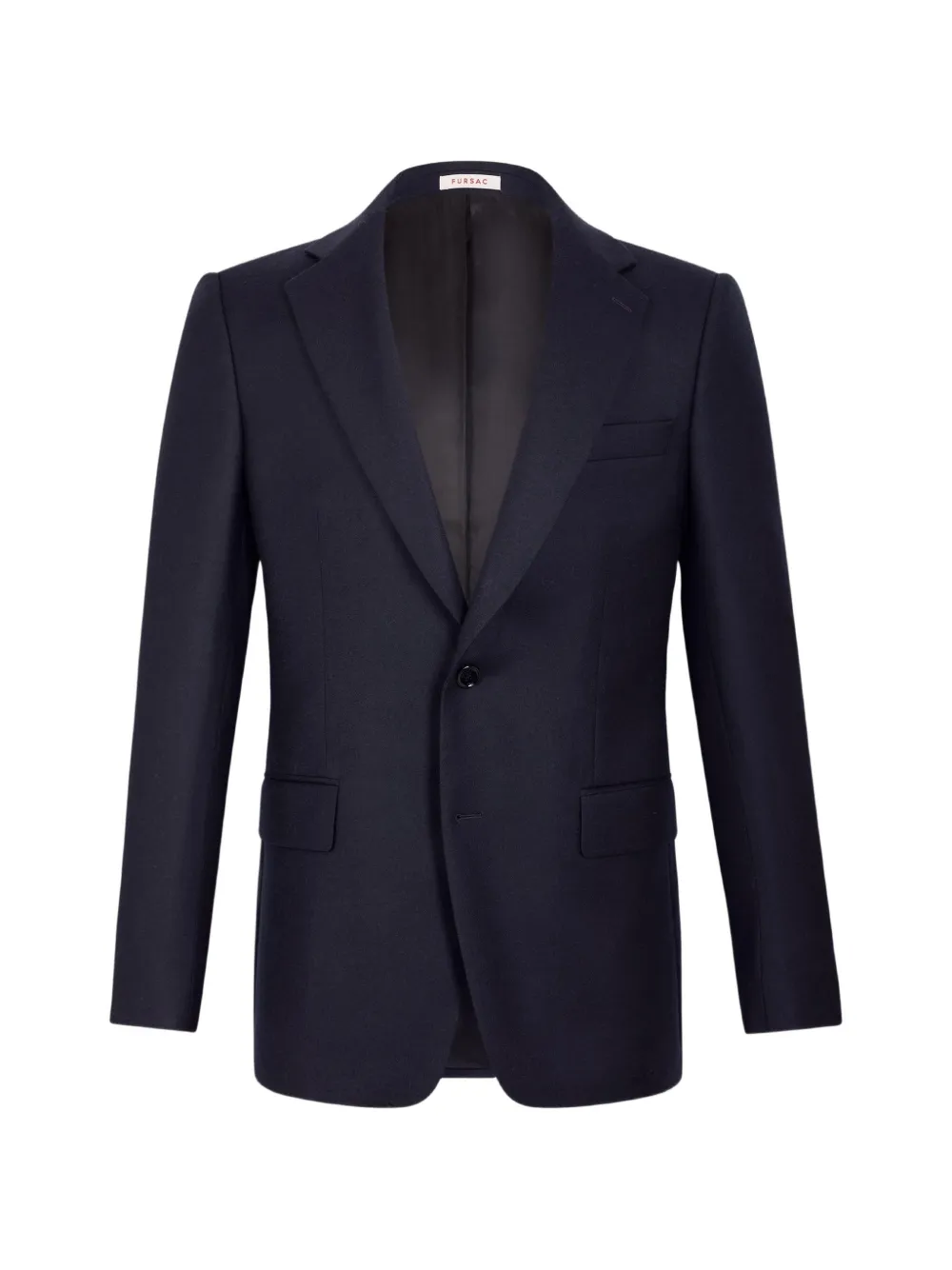 FURSAC single-breasted virgin wool-blend blazer