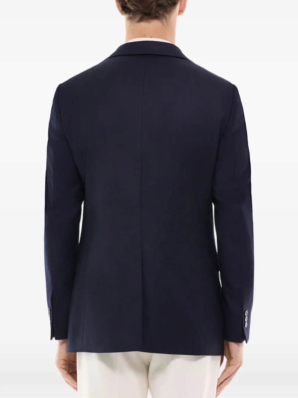 FURSAC Blazer van scheerwol Blauw