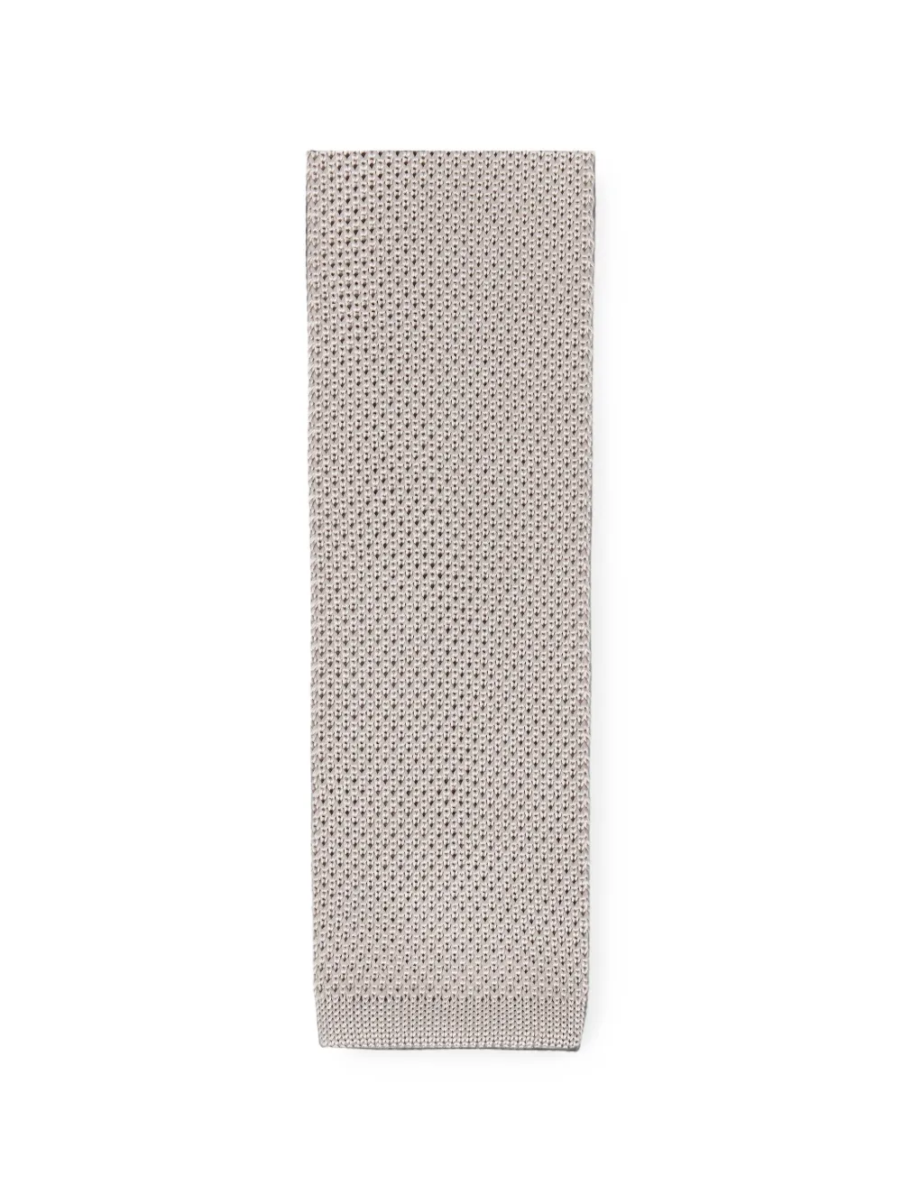 FURSAC silk knitted tie - Toni neutri