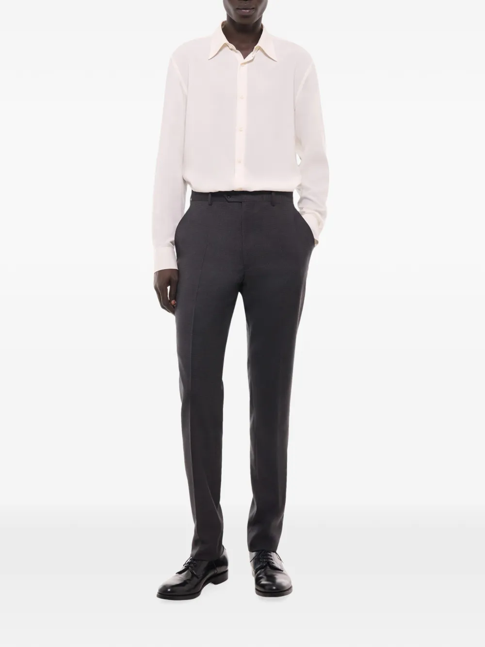 FURSAC Geruite pantalon Grijs