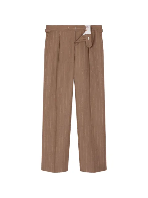 FURSAC pinstripe pleated trousers