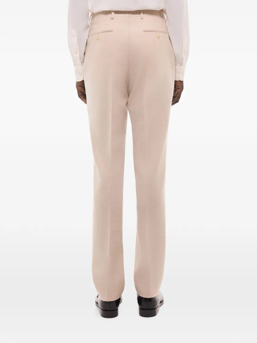 FURSAC Pantalon van scheerwol Beige