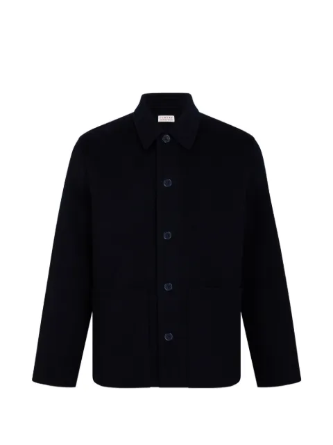 FURSAC classic-collar patch-pocket coat