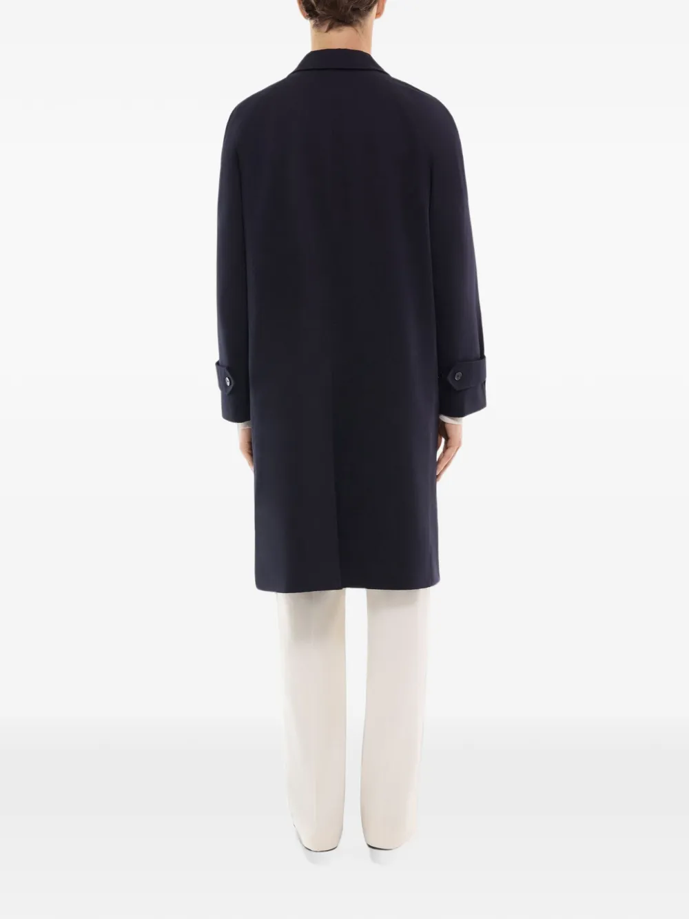 FURSAC Button-up trenchcoat Blauw