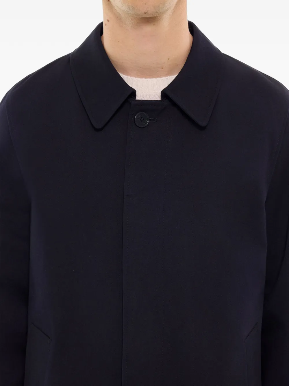 FURSAC Button-up trenchcoat Blauw