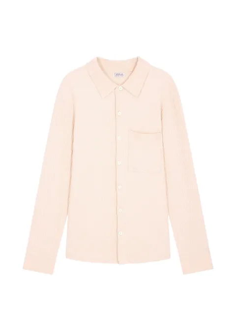 FURSAC waffle-knit long-sleeve shirt