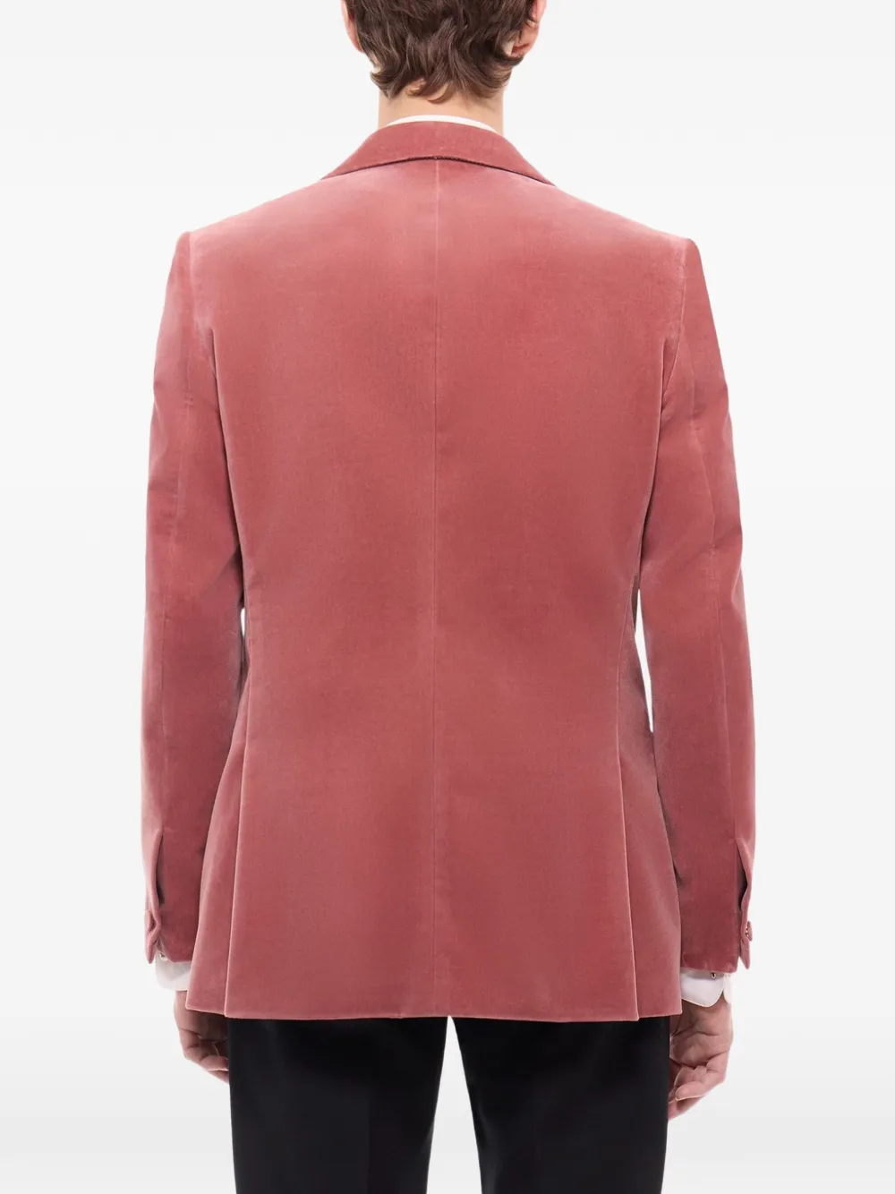 FURSAC Blazer met sjaalrevers Roze