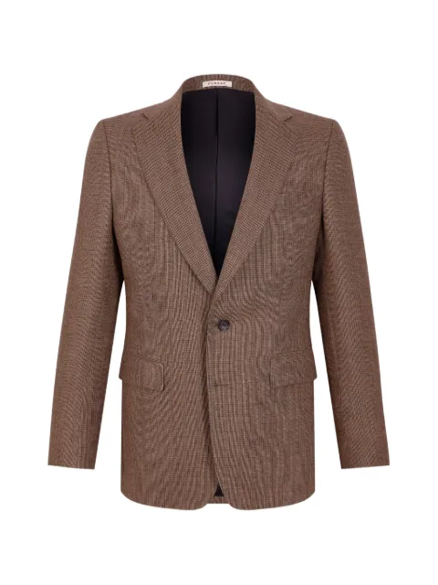 FURSAC blazer con motivo pied de poule
