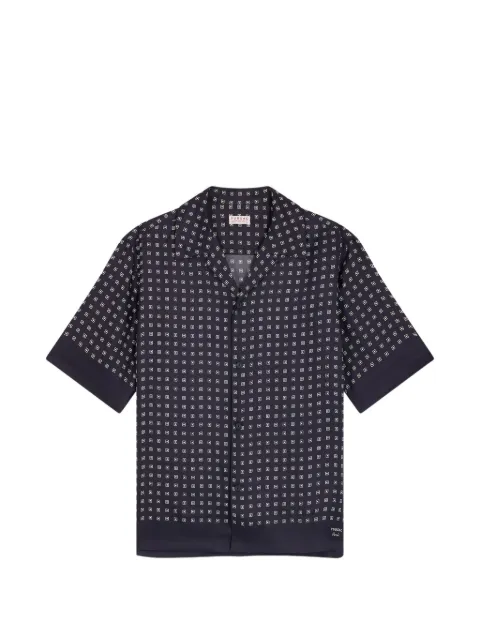 FURSAC camisa con motivo geométrico