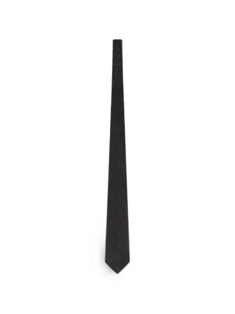 FURSAC micro-dot silk tie