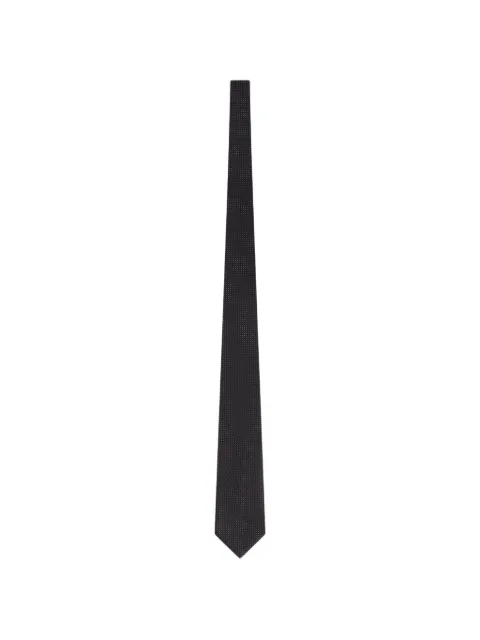 FURSAC micro-dot silk tie