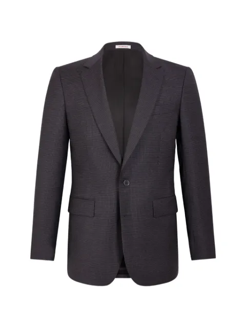 FURSAC checked-pattern wool blazer