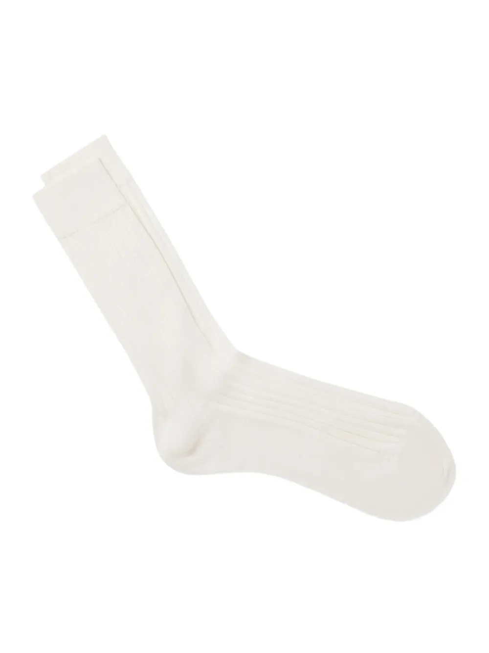 FURSAC ribbed-knit socks Wit