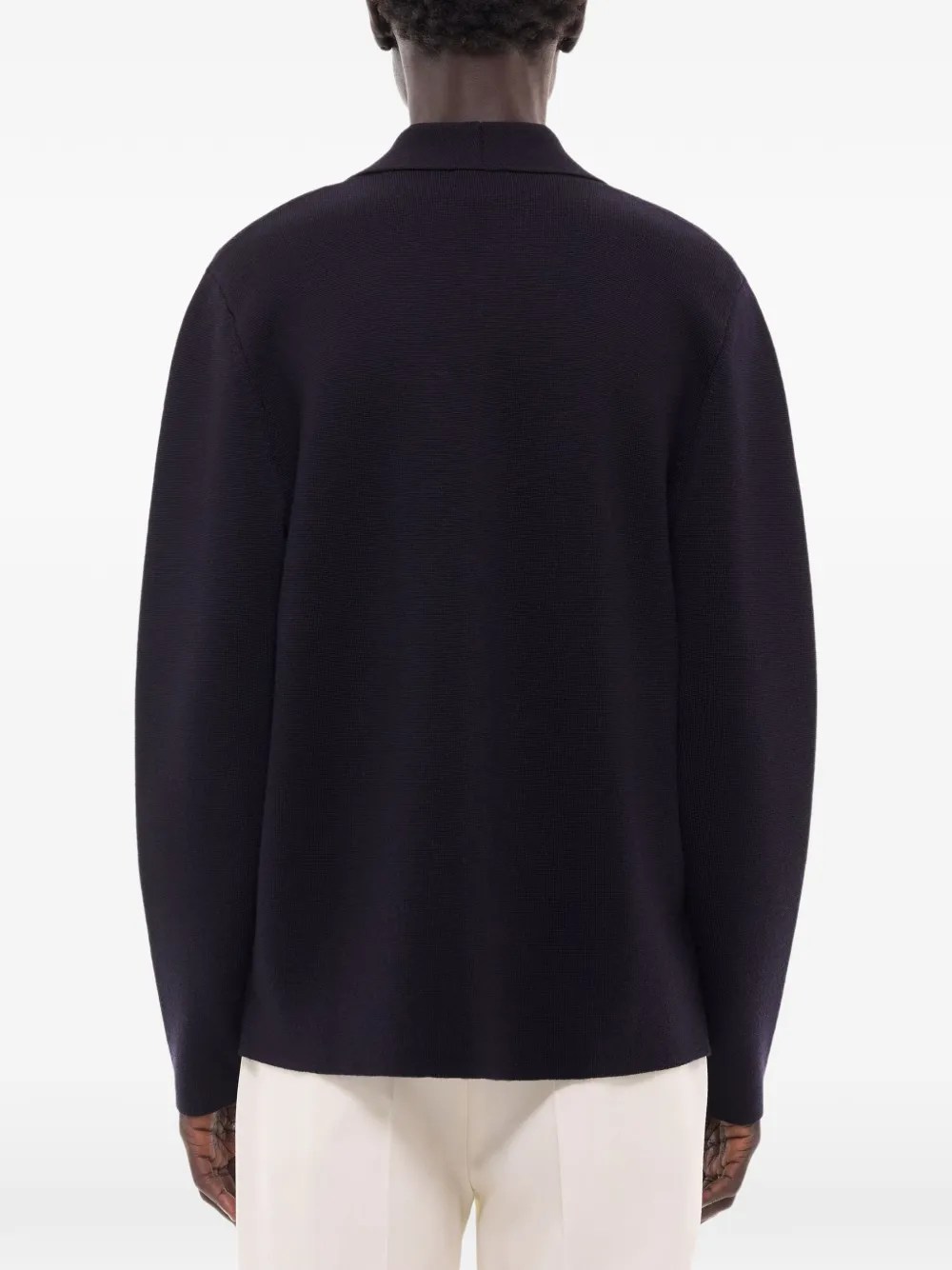 FURSAC Vest met enkele rij knopen Blauw