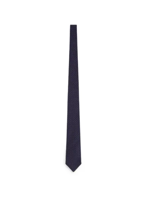 FURSAC polka-dot silk tie