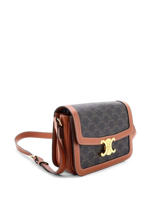 Celine Pre-Owned トリオンフ トリオンフ コーテッドキャンバス 
