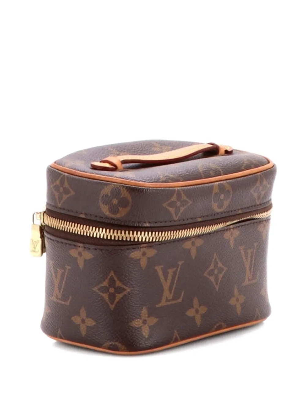 Louis Vuitton Pre-Owned Nice Vanity Case Monogram Canvas Nano pouch - Marrone