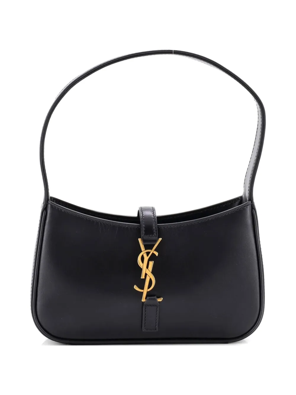Saint Laurent Pre-Owned Le 5 a 7 Hobo Leather Mini shoulder bag - Nero