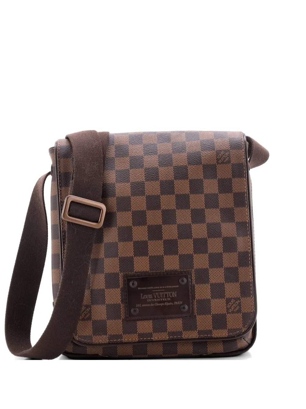 Louis Vuitton Pre-Owned Brooklyn Handbag Damier PM crossbody bag - Marrone