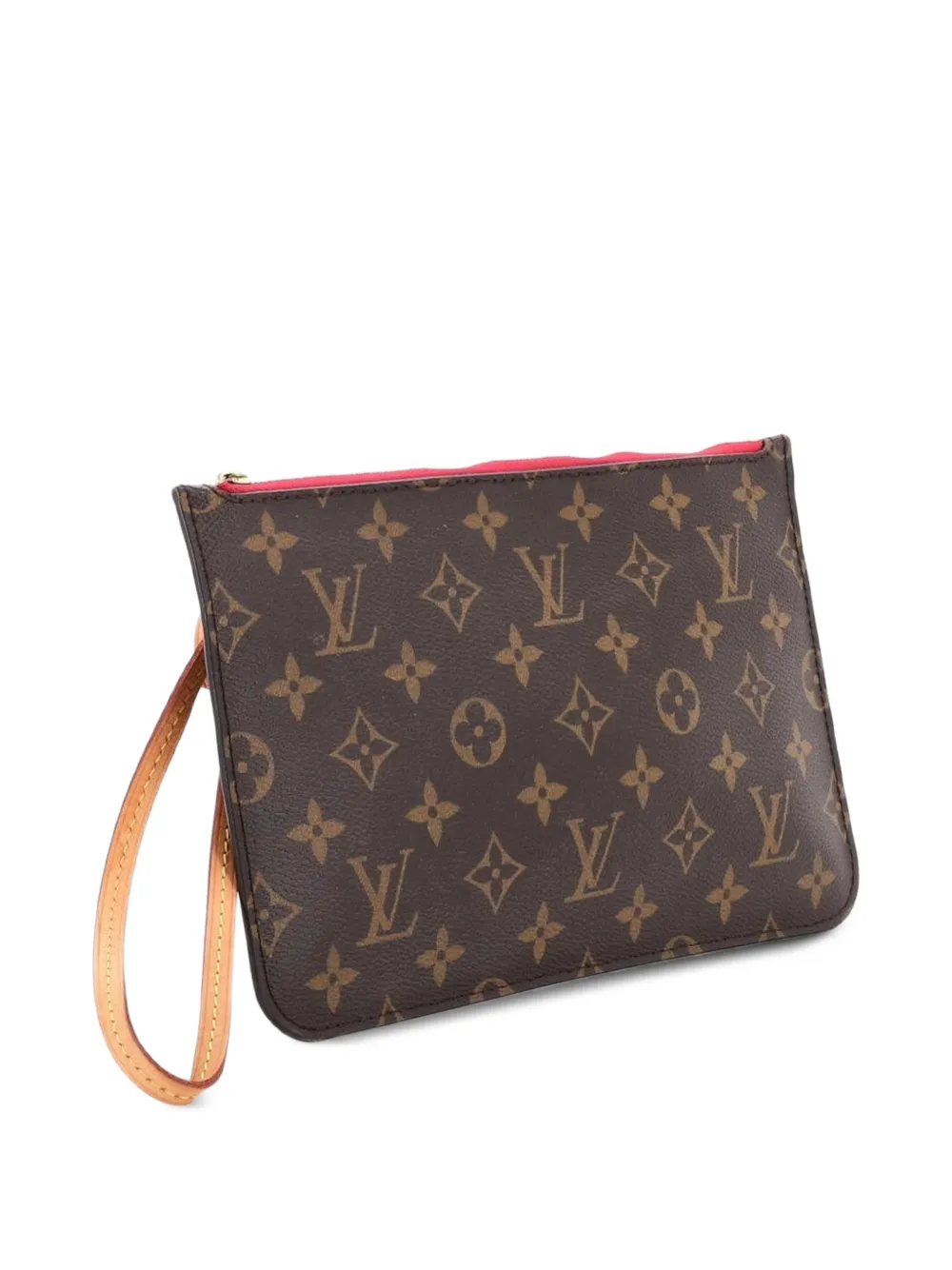 Louis Vuitton Pre-Owned Neverfull Pochette Monogram Canvas Large pouch - Marrone