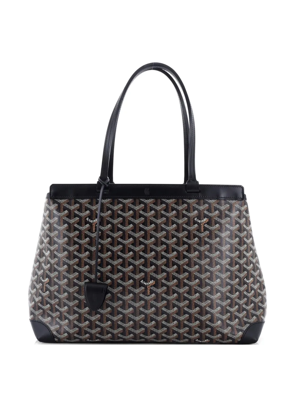 Goyard Pre-Owned Bellechasse Bag Coated Canvas PM tote bag - Black