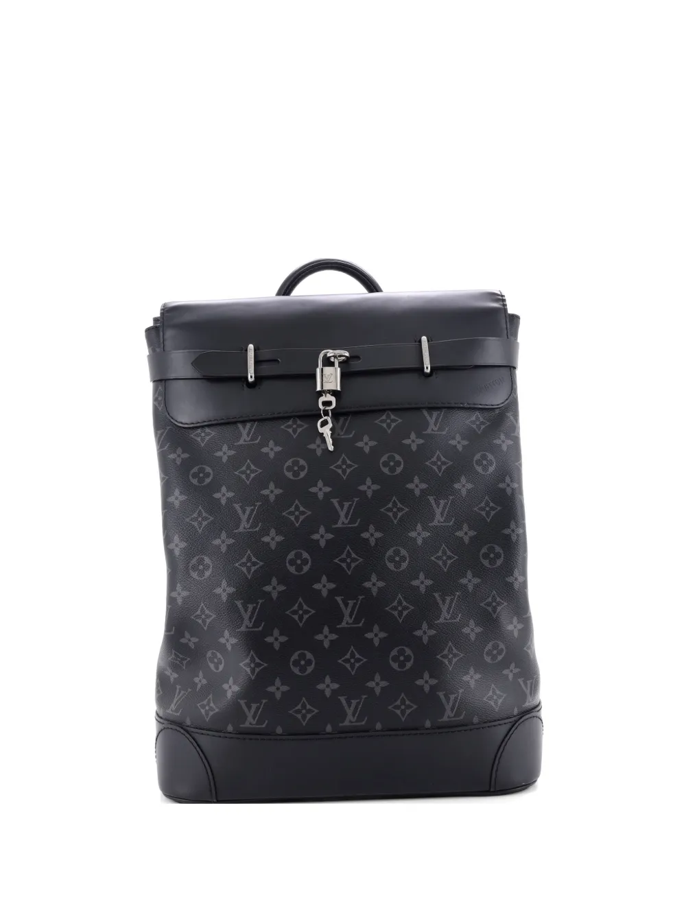 Louis Vuitton Pre-Owned Steamer Monogram Eclipse Canvas backpack - Nero