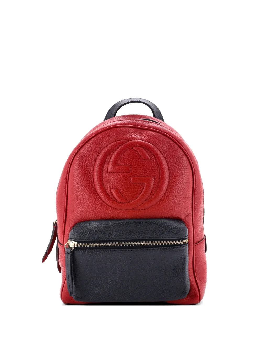 Gucci Pre-Owned Soho Chain Leather backpack - Blue