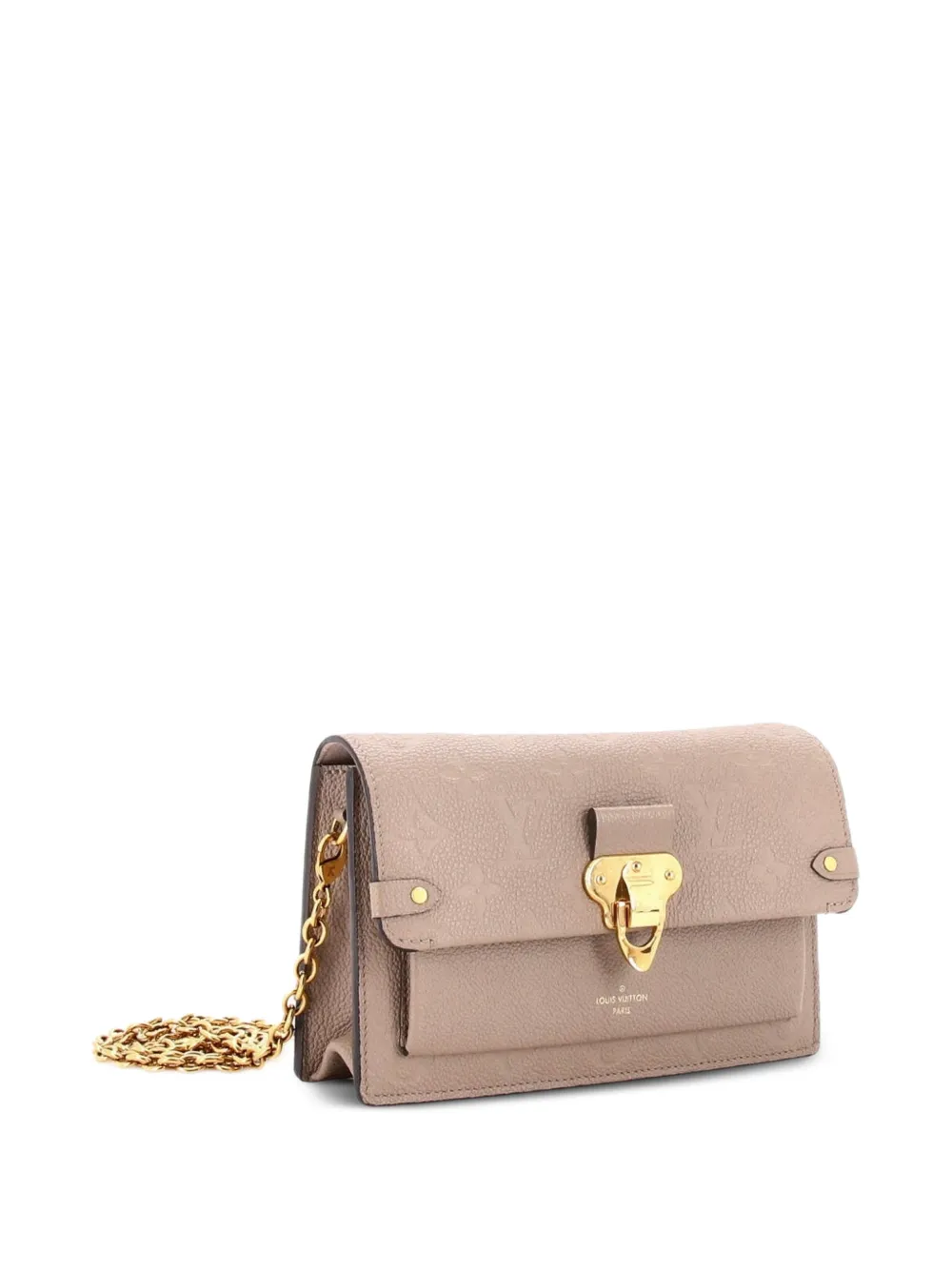  Louis Vuitton Pre-owned Bandolera Vavin Chain Wallet Nm De Piel Empreinte Con Motivo Monogram - Neutro 