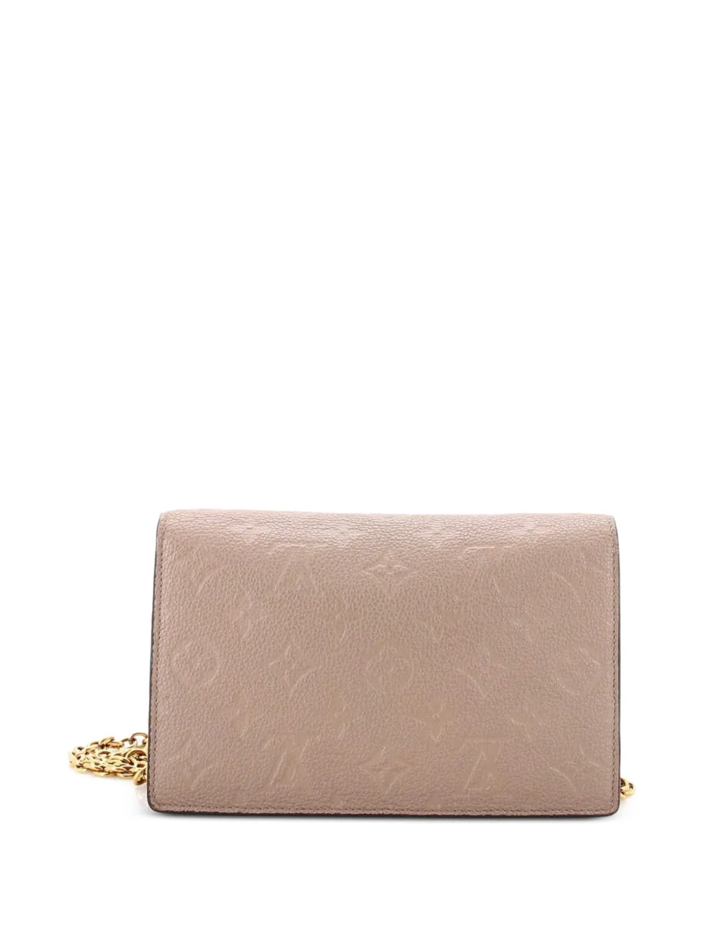  Louis Vuitton Pre-owned Bandolera Vavin Chain Wallet Nm De Piel Empreinte Con Motivo Monogram - Neutro 