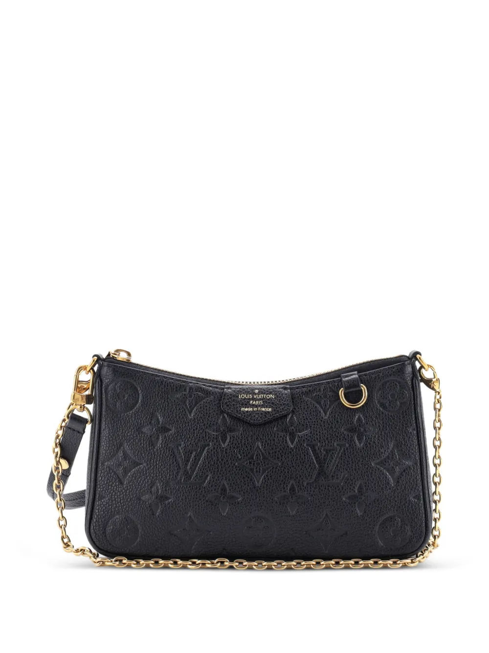 Louis Vuitton Pre-Owned Easy Pouch on Strap Monogram Empreinte Leather shoulder bag - Black