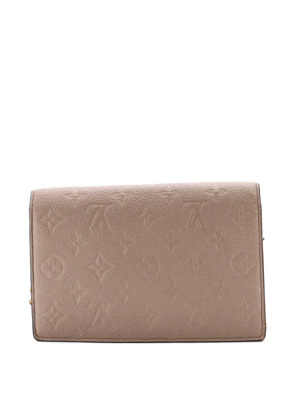  Louis Vuitton Pre-owned Bandolera Vavin Chain Wallet Nm De Piel Empreinte Con Motivo Monogram - Neutro 