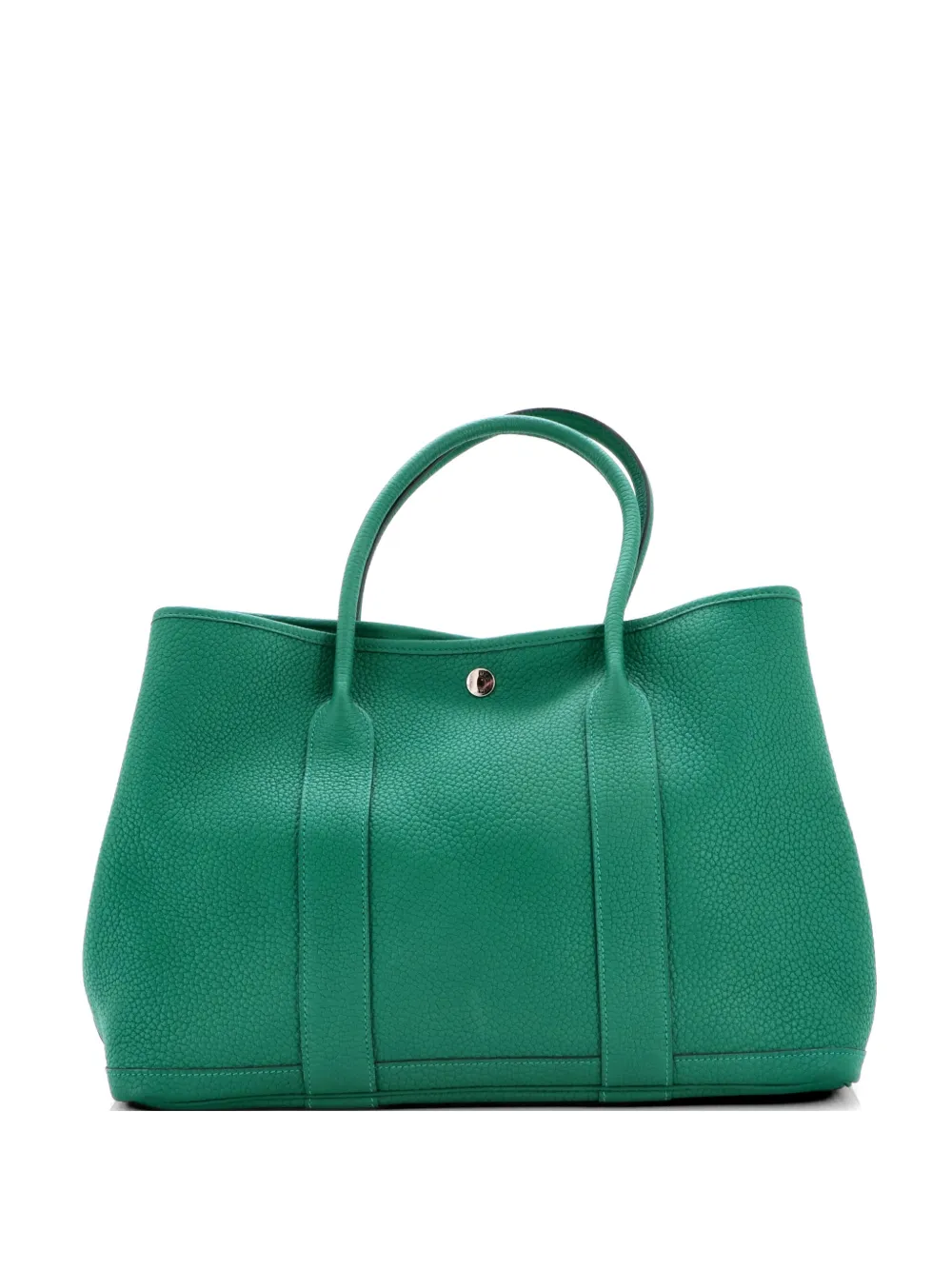 Hermès Pre-Owned Garden Party Leather 36 tote bag - Verde