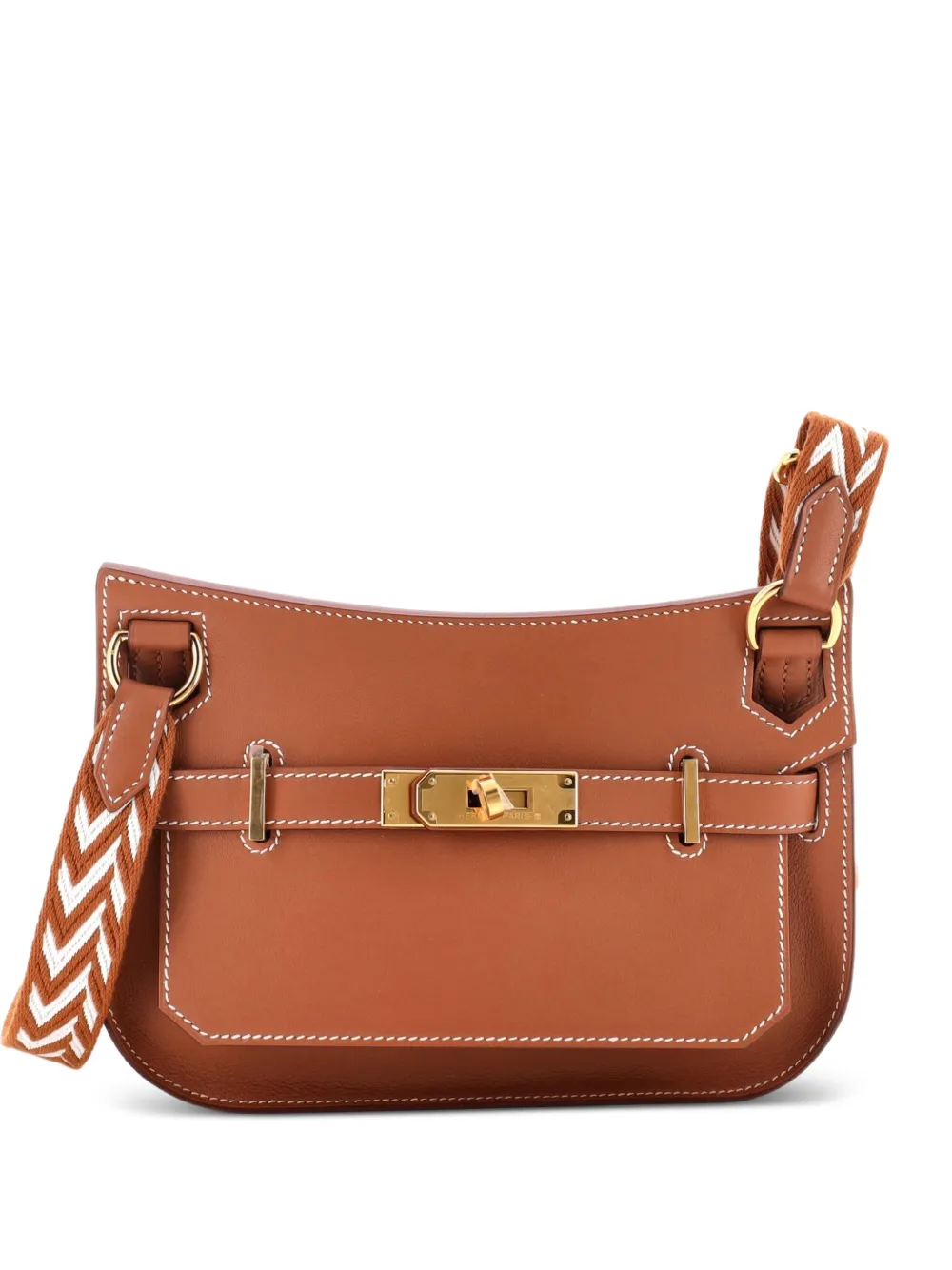 Hermès Pre-Owned Jypsiere Bag Swift Mini crossbody bag - Marrone