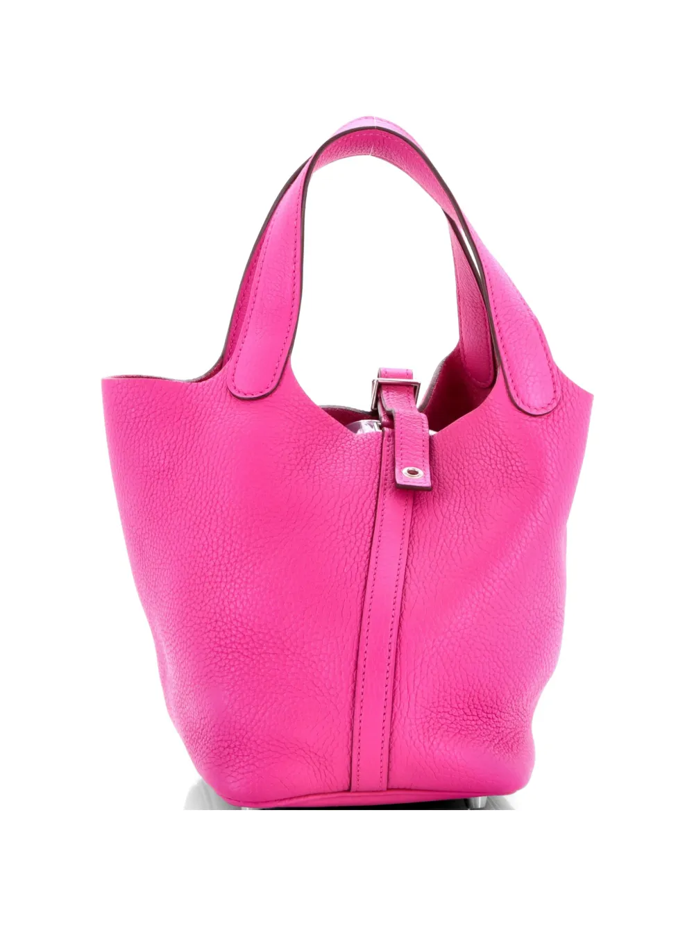 Hermès Pre-Owned Picotin Lock Bag Clemence PM bucket bag - Rosa