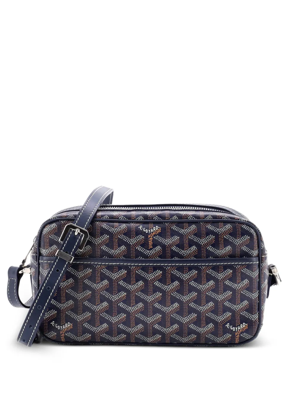 Goyard Pre-Owned Cap Vert Bag Coated Canvas crossbody bag - Blu