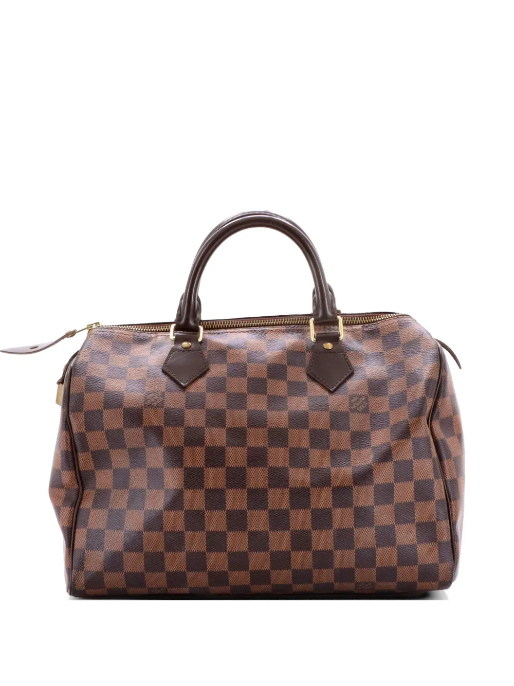 Louis Vuitton Pre-Owned Speedy Handbag Damier 30 satchel - Marrone
