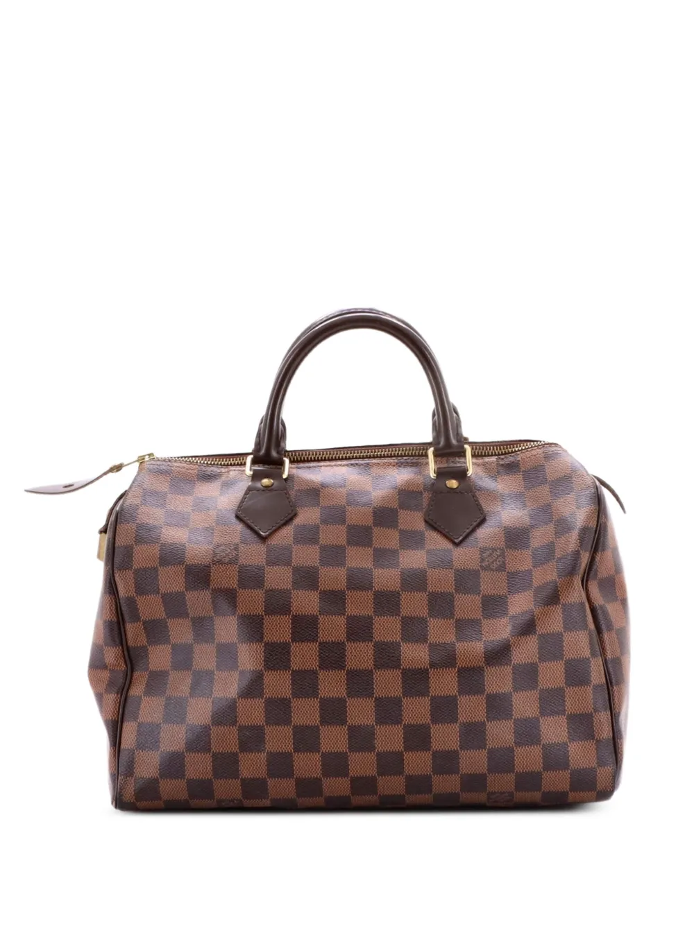 Louis Vuitton Pre-Owned Speedy Handbag Damier 30 satchel - Marrone