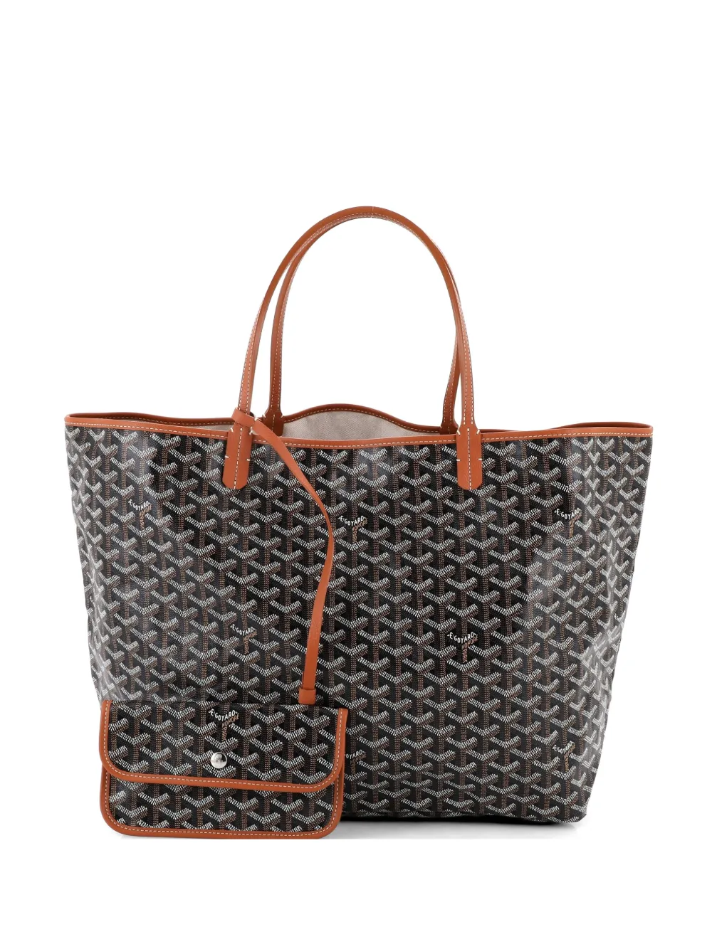 Goyard Pre-Owned Saint Louis Coated Canvas GM tote bag - Marrone