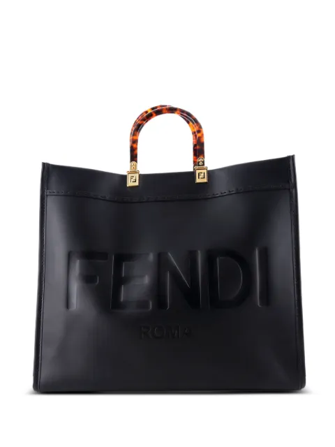 Fendi Pre-Owned grand sac cabas Sunshine en cuir