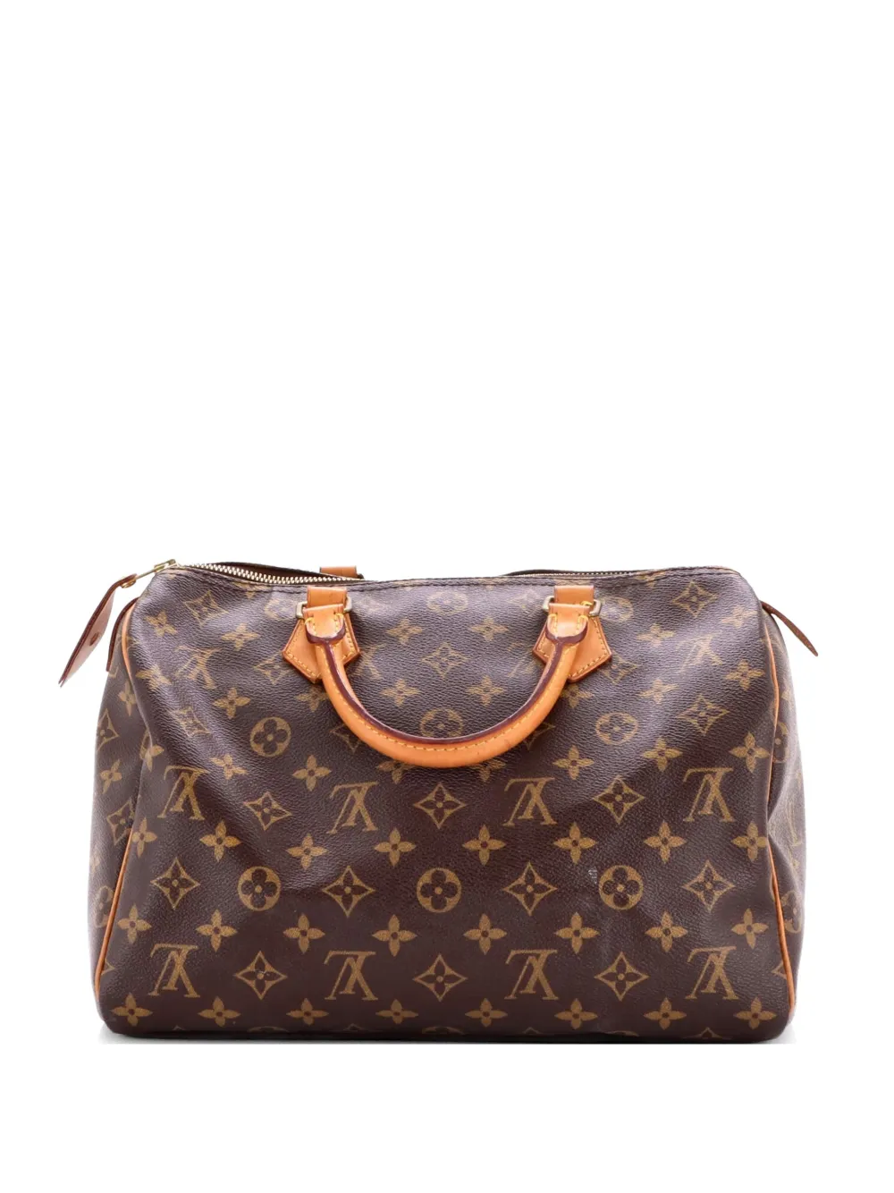 Louis Vuitton Pre-Owned Speedy Handbag Monogram Canvas 30 satchel - Brown