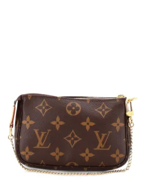 Louis Vuitton Pre-Owned 2022 モノグラム ミニ ポシェット アクセ