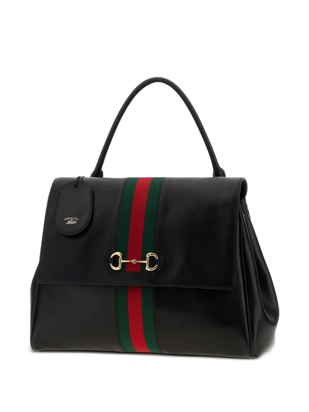 Gucci Grote Paparazzo tas met handvat Zwart