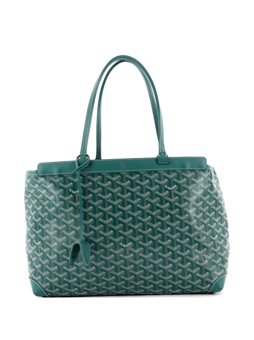 Goyard Pre-Owned Bellechasse Bag Coated Canvas PM tote bag - Verde