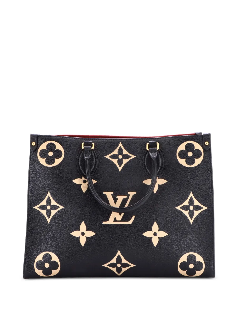Louis Vuitton Pre-Owned OnTheGo Tote Bicolor Monogram Empreinte Giant MM shoulder bag - Nero