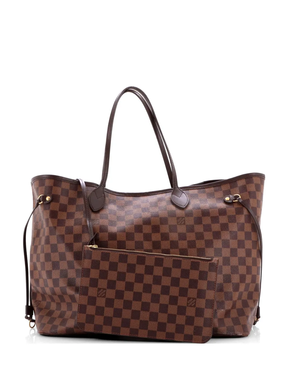 Louis Vuitton Pre-Owned Neverfull NM Damier GM tote bag - Marrone