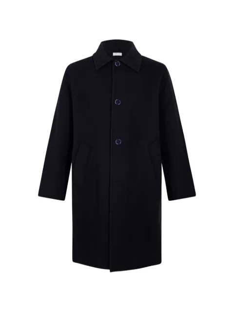 FURSAC button-up wool overcoat