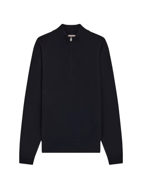 FURSAC quarter-zip wool sweater