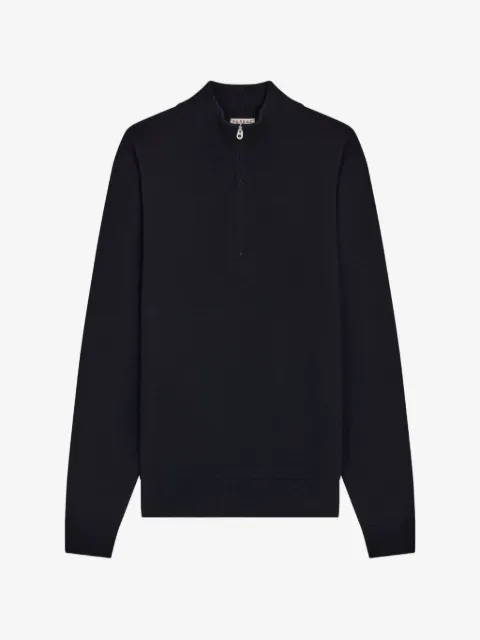 FURSAC quarter-zip wool sweater